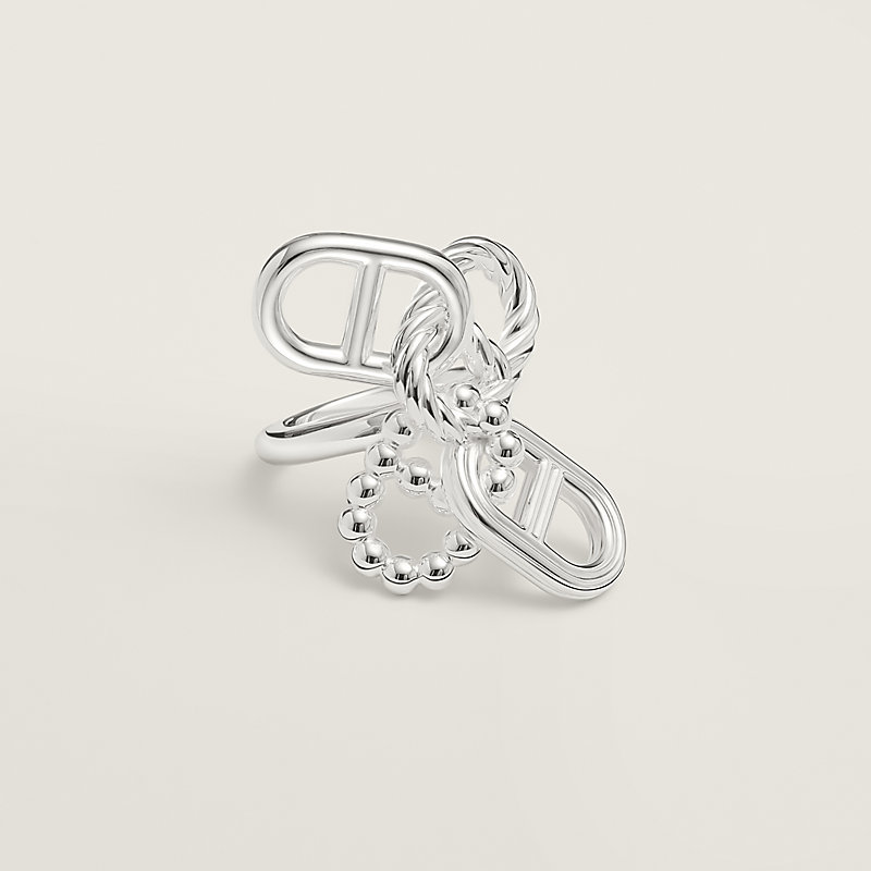 Chaine d'ancre Alea II ring | Hermès USA